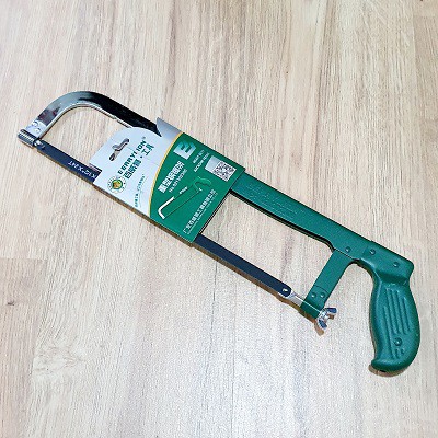 Khung Cưa Sắt 2 Đoạn Sơn Tĩnh Điện và Mạ Bóng Kèm Lưỡi Cưa 1,2x12x310mm