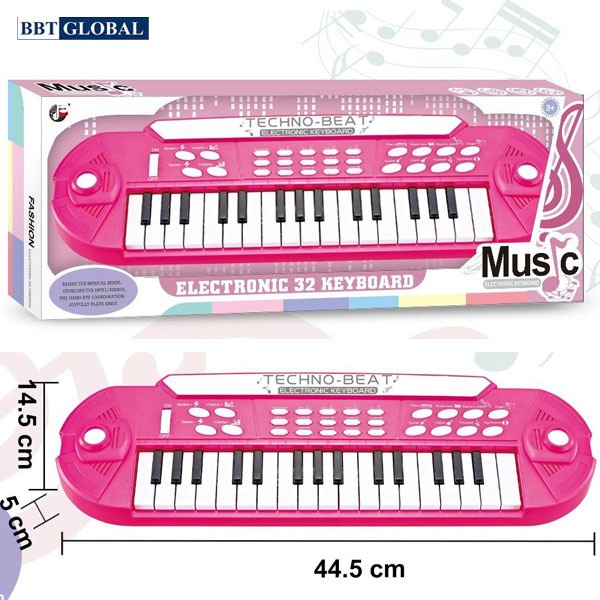 Đồ chơi âm nhạc đàn Organ cho bé 660-31/660-43 màu hồng