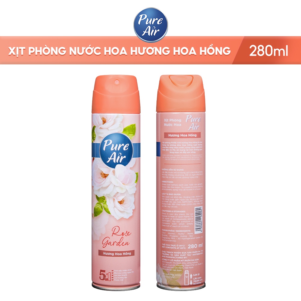 Xịt phòng hương nước hoa Pure Air 280ml