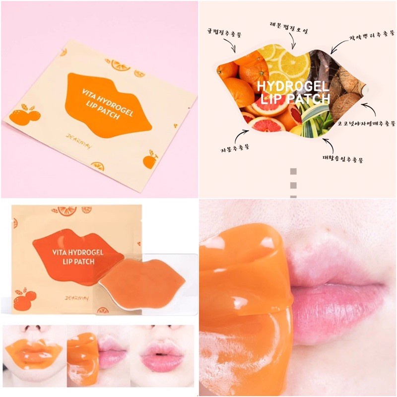 Mặt nạ môi Dearmay Vita hydrogel lip patch