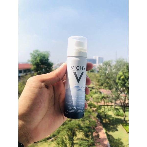 Nước xịt khoáng dưỡng da Vichy Mineralizing Thermal Water 50ml [Chính Hãng]