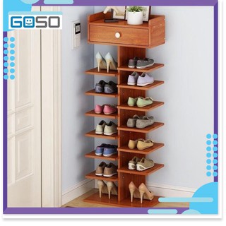[HOT] Kệ Để Giầy Dép Bằng Gỗ Tháo Lắp Tiện Lợi