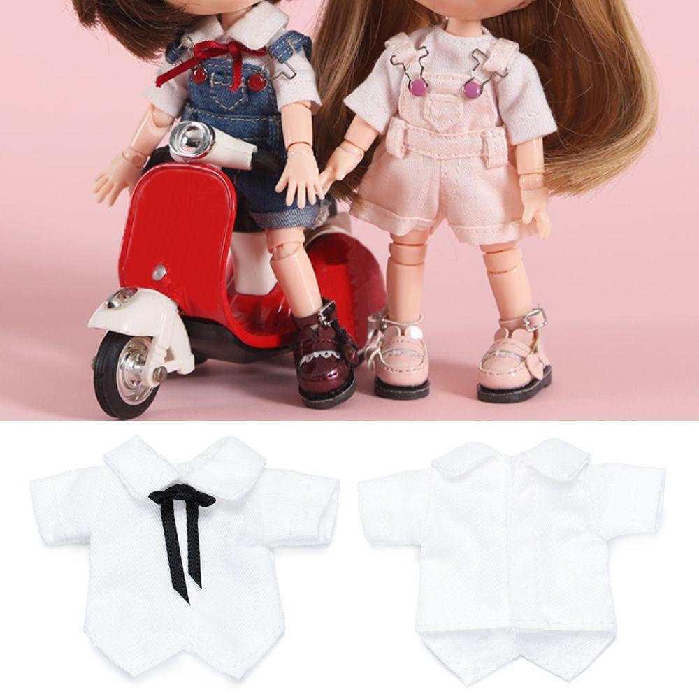 Áo Thun Cầu Vồng 5 Kiểu Cho Búp Bê ob11