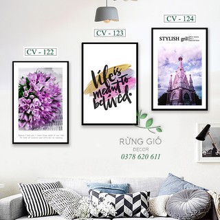 Tranh canvas hiện đại