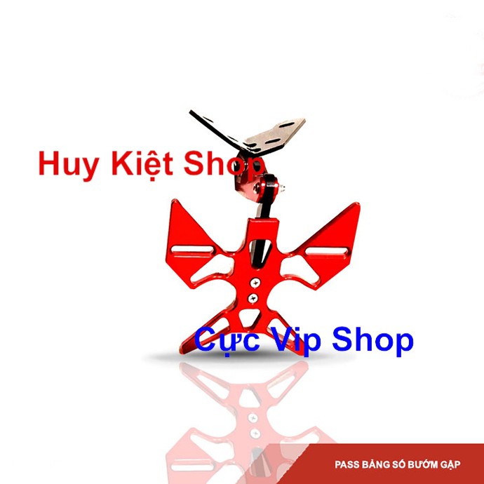 Pat Gắn Bảng Số Gập Winner, Exciter 150 Nhôm CNC MS2167