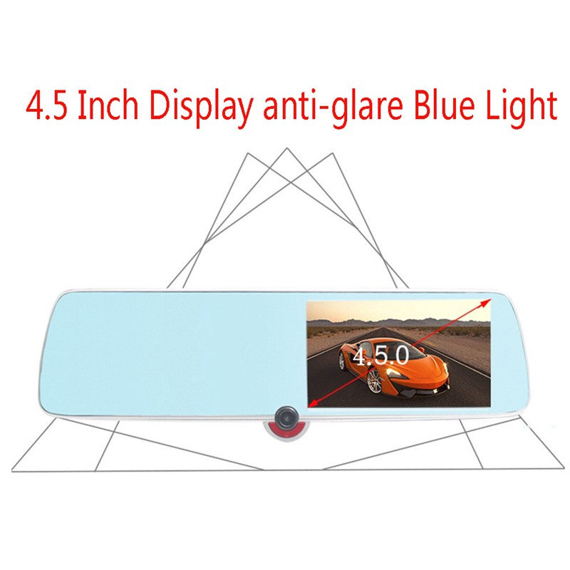 Máy Quay Hành Trình Màn Hình 4.5 Inch 3 Inch Full Hd 1080p G4 Cho Xe Hơi | BigBuy360 - bigbuy360.vn