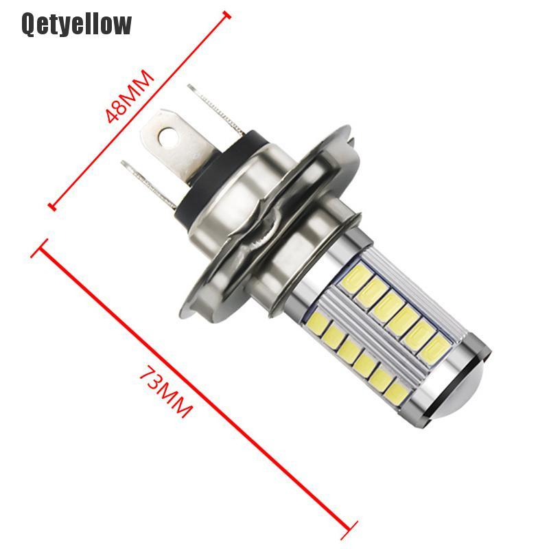 Đèn Pha Led H4 33 Smd 5630 5730 Màu Vàng Cho Xe Hơi