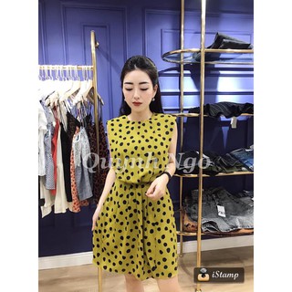 Váy chấm bi nhà Xoài dư xịn 2 màu