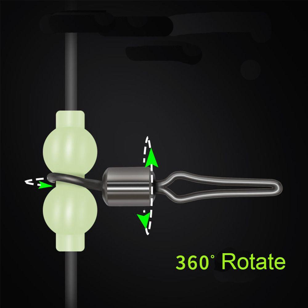 SHOUKEY Móc Nối Dây Câu Cá Bằng Đồng Thau Phát Quang Siêu Bền