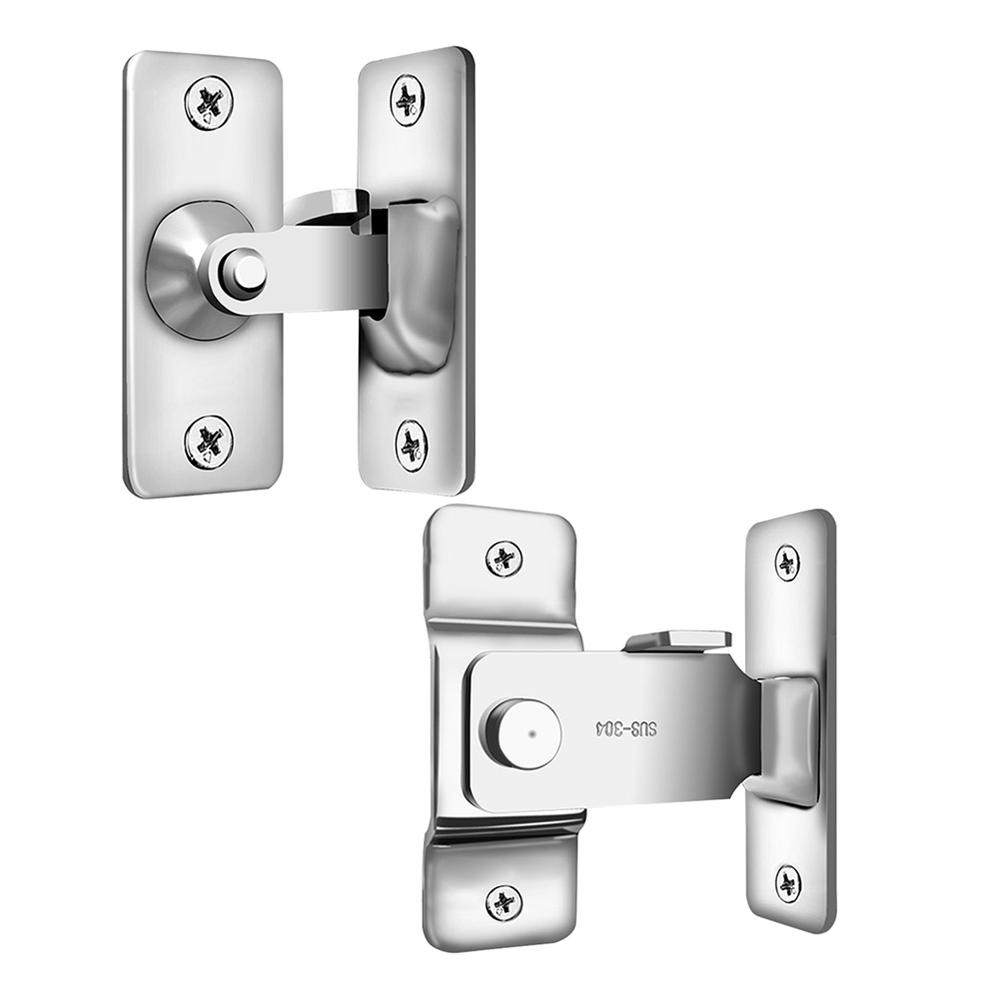 Bộ Khóa Cửa Góc 90 Độ Bằng Thép Không Gỉ