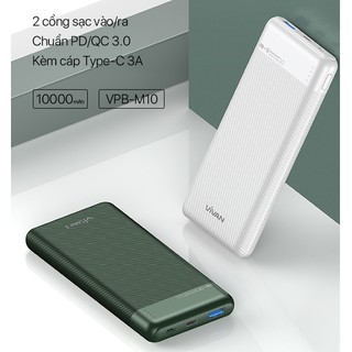 Sạc Dự Phòng VIVAN VPB-M10 10000mAh