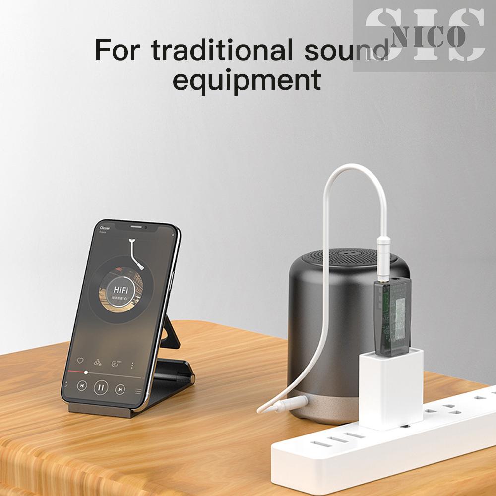 Thiết Bị Thu Phát Âm Thanh Bt-Tx5 2 Trong 1 Bt 5.0 Mini Không Dây Giắc Cắm 3.5mm | BigBuy360 - bigbuy360.vn