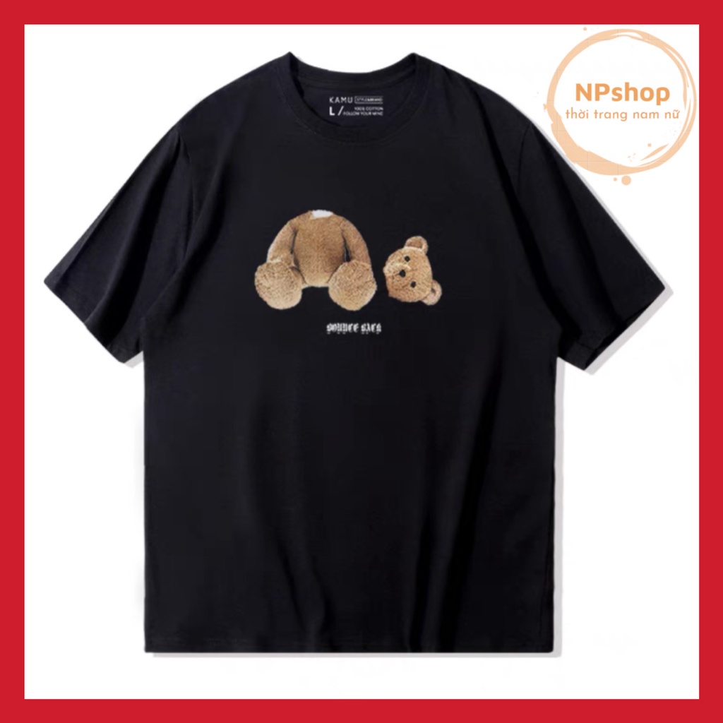 Áo phông tay lỡ cotton basic