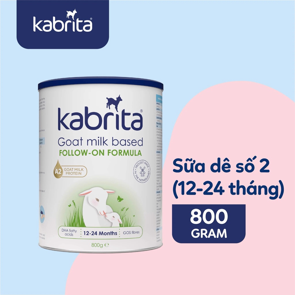 Sữa dê Kabrita số 2  - Lon 800g