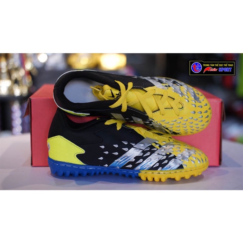 Giày đá bóng PREDATOR WINBRO - KID đen vàng(size34-37)
