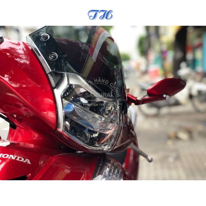 Kính Chắn Gió SH300I Màu Đen Khói chính hãng zhipat