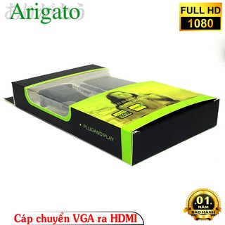 Cáp chuyển đổi từ VGA sang HDMI có âm thanh-VGA TO HDMI có âm thanh Hình Ảnh Chất Lượng