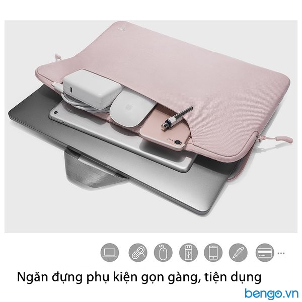 Túi xách chống sốc TOMTOC Slim Handbag Macbook Pro/Air 13”/Pro M1 - A21-C01