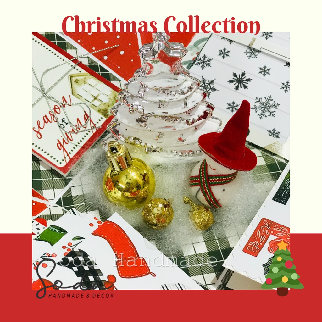 [CHRISTMAS COLLECTION] Explosion Box Chủ Đề Giáng Sinh size 10cm