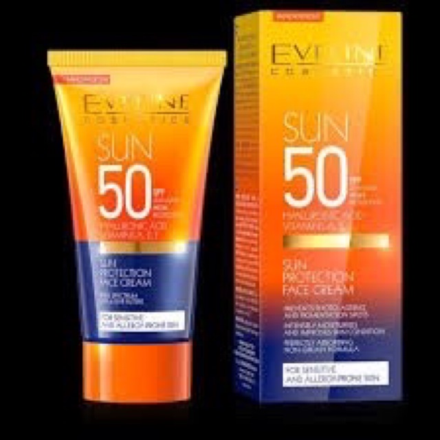 eveline sun protection face cream