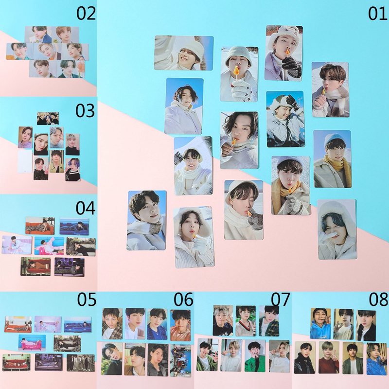 Thẻ Hình Các Thành Viên Nhóm Nhạc Kpop Bts