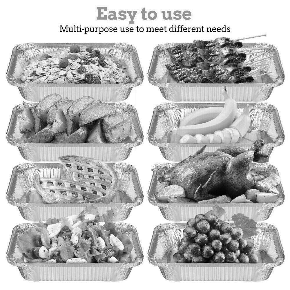 Chảo Lá Nhôm Thiếc Dùng Một Lần Thay Thế Cho Lò Nướng Bbq