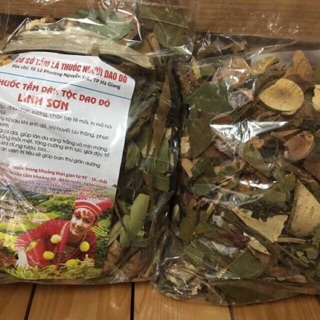 Lá tắm dân tộc dao đỏ cho phụ nữ sau sinh 1kg