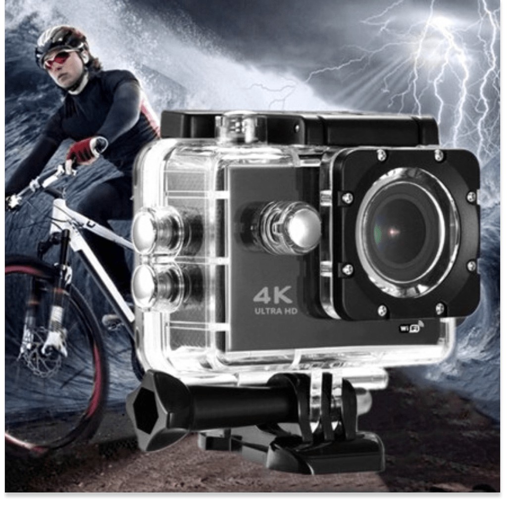 Camera Hành Trình Chống Nước 4K Sports Ultra HD, Hình Ảnh Vô Cùng Sắc Nét, Cực Sống Động | BigBuy360 - bigbuy360.vn