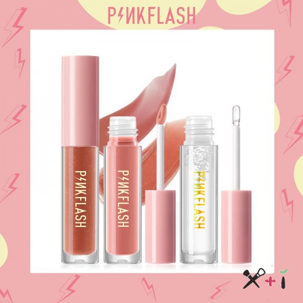 Pinkflash (Hàng Mới Về) Son Bóng Dưỡng Ẩm / Bảo Vệ Môi Nhiều Màu Sắc Lựa Chọn | BigBuy360 - bigbuy360.vn