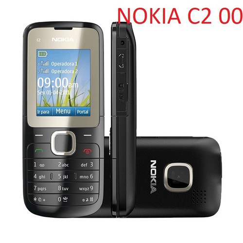 ĐIỆN THOẠI CỔ NOKIA C2-00 ZIN, 2 SIM KÈM PIN SẠC | BigBuy360 - bigbuy360.vn