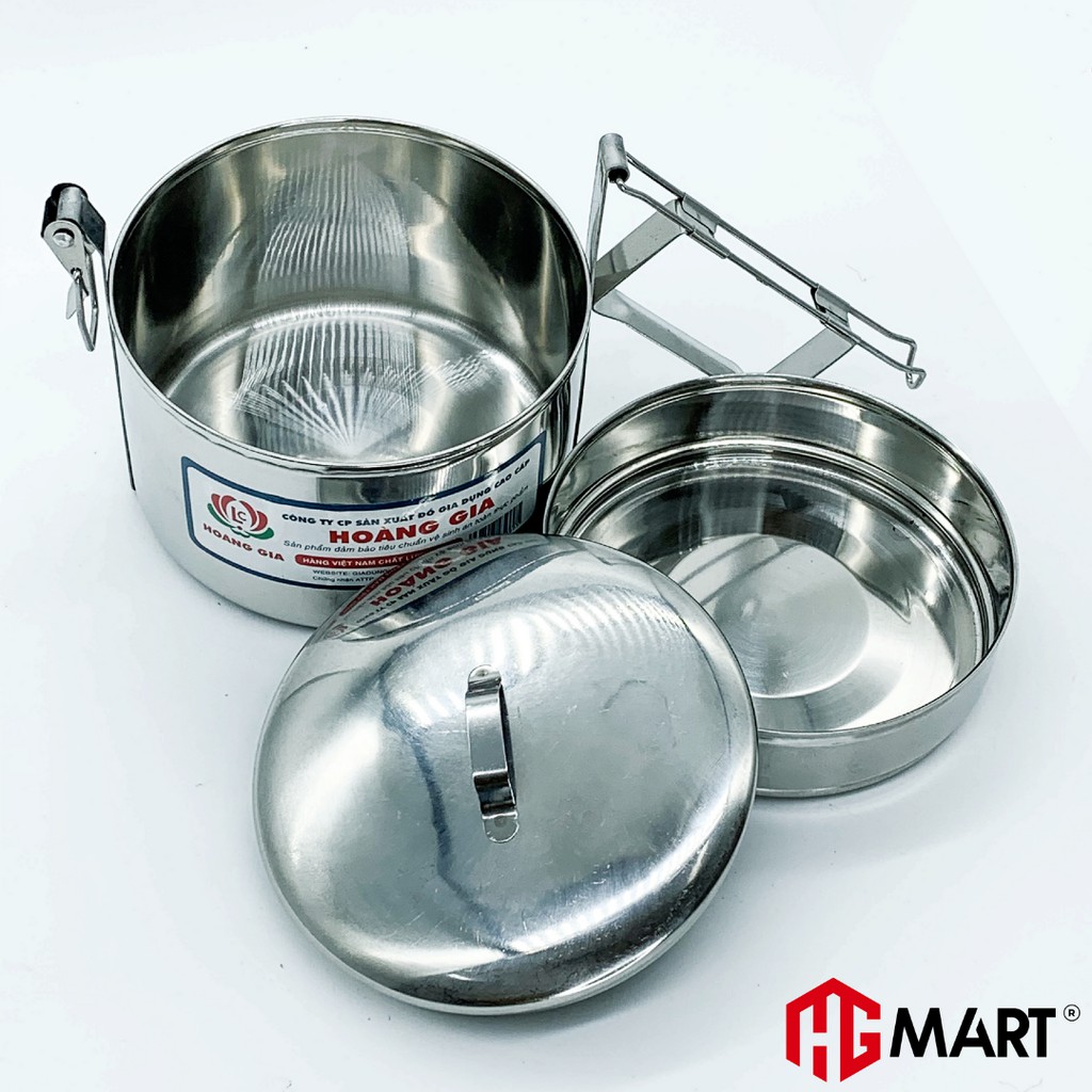 Cặp Lồng Inox giữ nhiệt 2 ngăn HG Mart