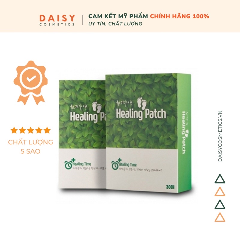 [Giảm 50%] Miếng dán thải độc chân Healing Patch (Hộp 15 set)