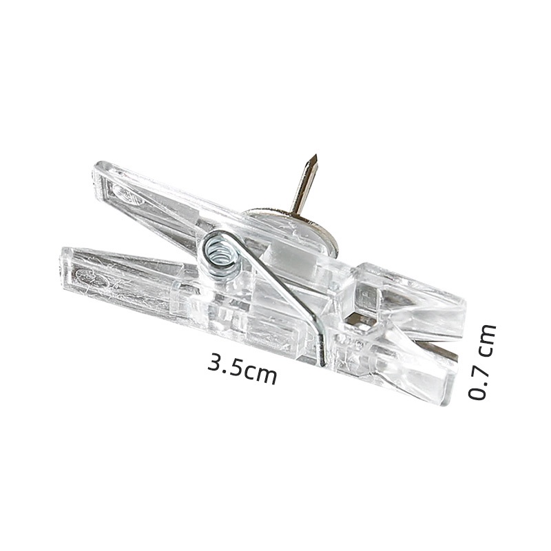 Set 20 Kẹp Trong Suốt Dùng Để Cố Định Móng Tay