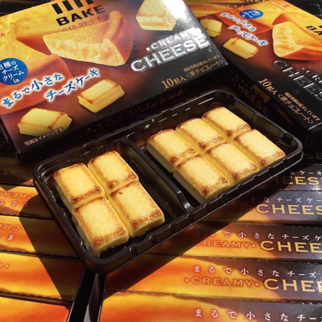 Bánh Cheese Bake Morinaga Nhật 38G