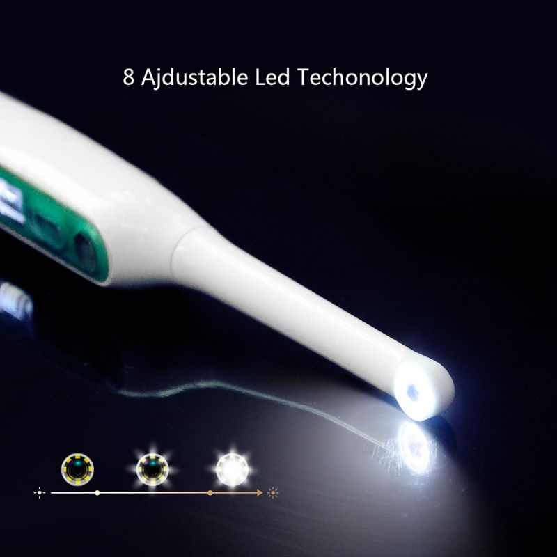 Camera Nội Soi Nha Khoa Kết Nối WiFi 8 Đèn LED 1080P IP67 Chống Thấm Nước Có Thể Sạc Lại