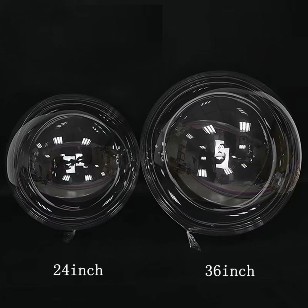 Bong Bóng Trong Suốt 18/24/36 INCH Trang Trí Tiệc