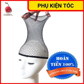 Phụ kiện cho tóc giả đẹp như thật lưới trùm tóc, lưới đội tóc