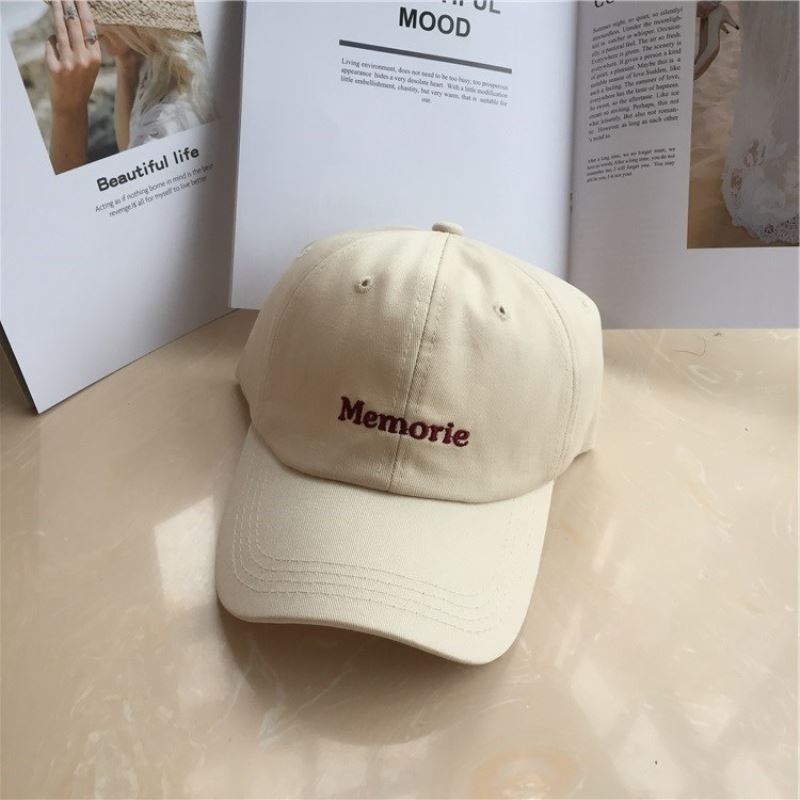 Mũ lưỡi trai thêu chữ Memorie phong cách ulzzang thời trang dành cho cả nam và nữ N01