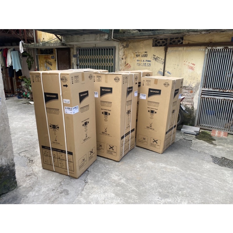 Tủ lạnh Sharp Inverter SJ-X251E / SJ-X281E / SJ-XP322AE / SJ-XP352AE/ SJ-XP382AE  - Hàng chính hãng