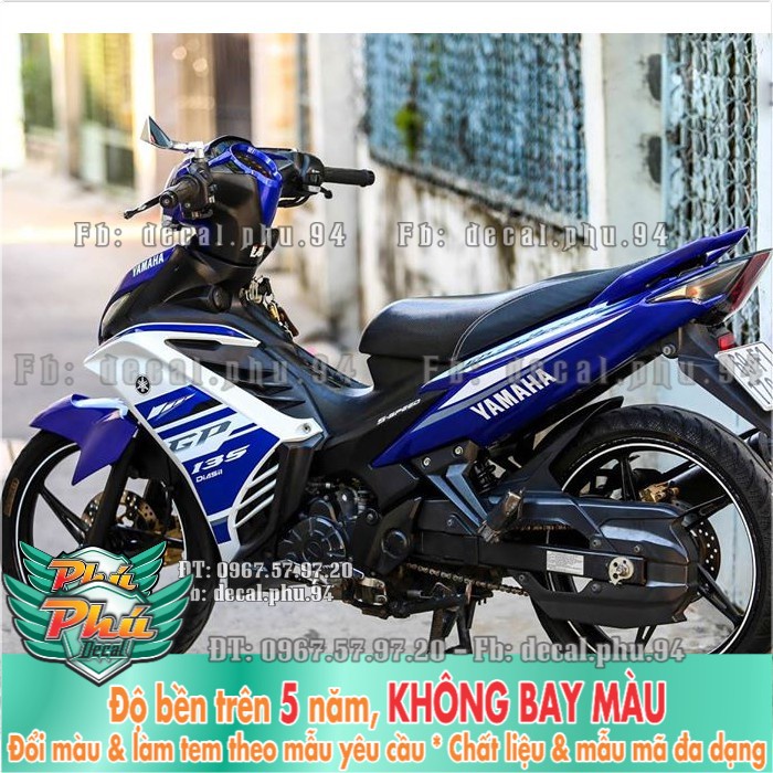 Tem rời EX 2011-2014 xanh GP trắng 2012 (P) -1