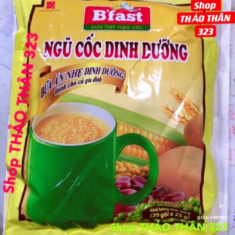 NGŨ CỐC DINH DƯỠNG Vinacafe (20gói x 25g)