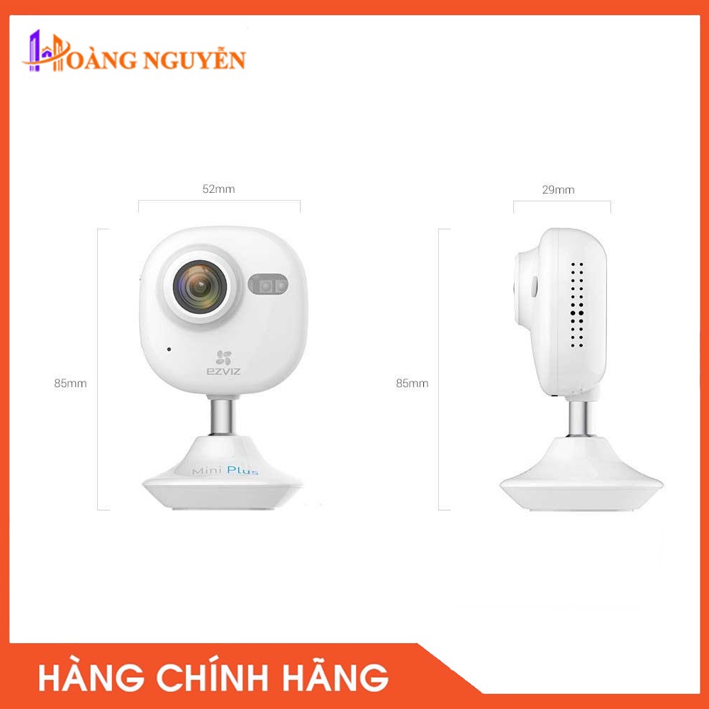 [ HÀNG CHÍNH HÃNG ] Camera wifi đa năng EZVIZ CS-CV200-A0-52WFR Mini Plus (White).