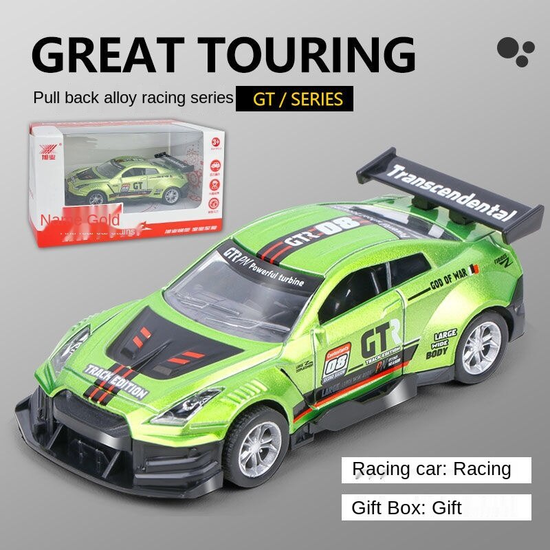 Alloy Car Model Boy's Car Sports Car Racing Simulation Car Model Toy Car Metal Car Children's Toy