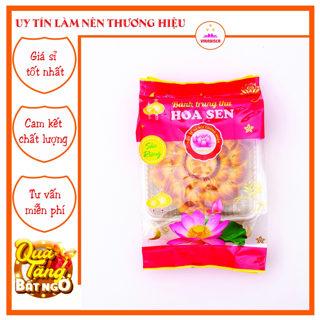 Bánh nướng nhân sầu riêng thơm ngon (trứng muối)