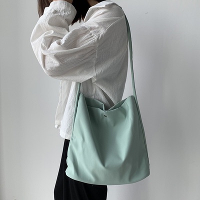 Túi Vải Canvas Nylon Màu Sắc Ngọt Ngào Nhỏ Xinh Cho Nữ
