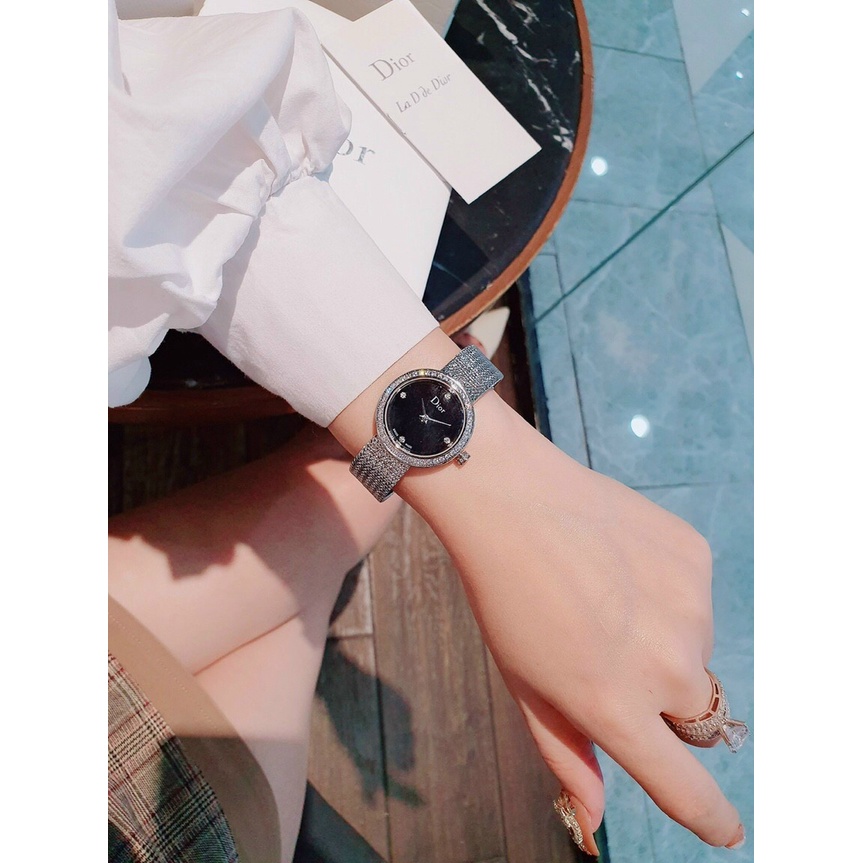 Đồng hồ đeo tay nữ, đồng hồ nữ chính hãng DIOR full box cao cấp, siêu sang chảnh cho phái đẹp, giá rẻ nhất thị trường
