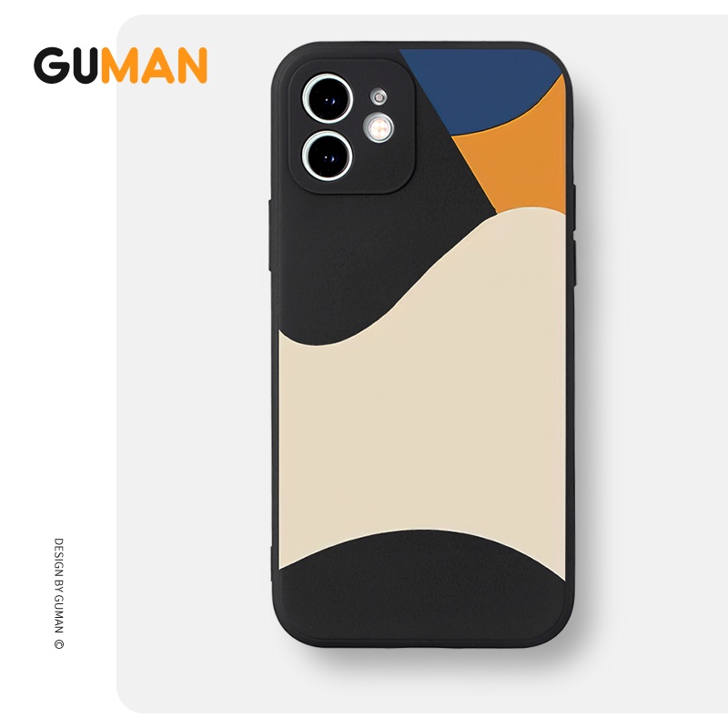 Ốp lưng GUMAN hình mềm độc lạ dễ thương đẹp cho iPhone 14 13 12 11 Pro Max SE 2020 X XR XS 8 7 ip 6S 6 Plus kute XYB660