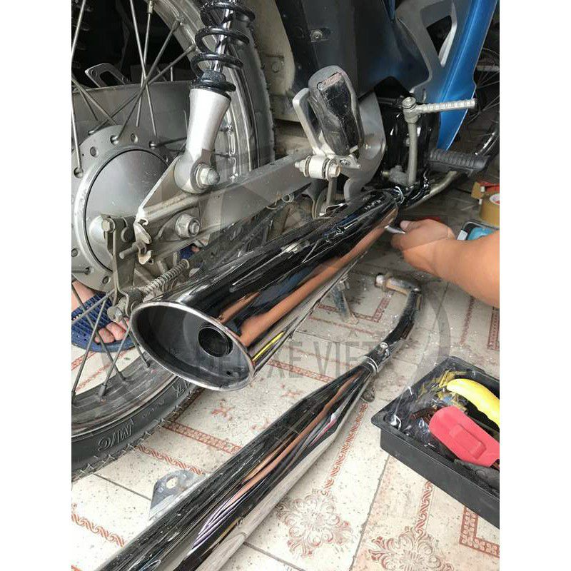 Pô 2543 Sài Gòn móc nhẹ gắn wave 50cc 100cc dream cup