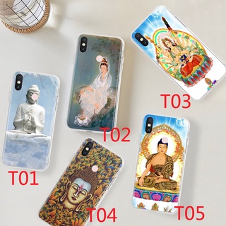 Ốp Điện Thoại Mềm Trong Suốt Hình Tượng Phật Gt53 Cho Xiaomi Redmi Note 9 Pro Max 9s 9a 9t 9c 9 Power
