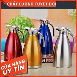[HÀNG CHÍNH HÃNG] BÌNH NƯỚC GIỮ NHIỆT CỰC LÂU RUỘT INOX 2 LÍT [FREESHIP]